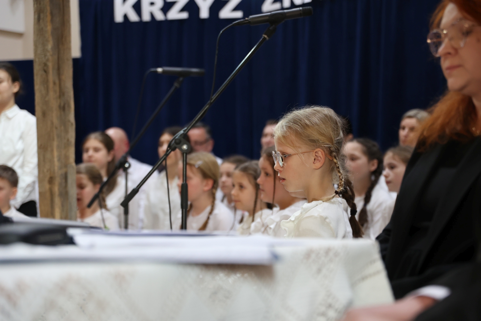 Obraz przedstawiający Zaduma wielkopostna w Krowicy Samej [ZDJĘCIA]