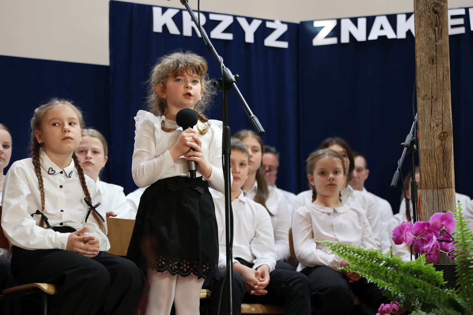 Obraz przedstawiający Zaduma wielkopostna w Krowicy Samej [ZDJĘCIA]