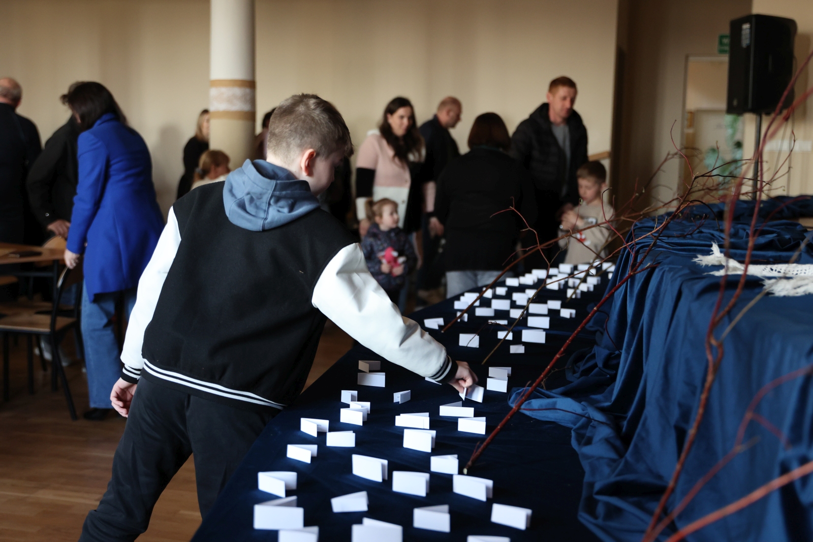 Obraz przedstawiający Zaduma wielkopostna w Krowicy Samej [ZDJĘCIA]