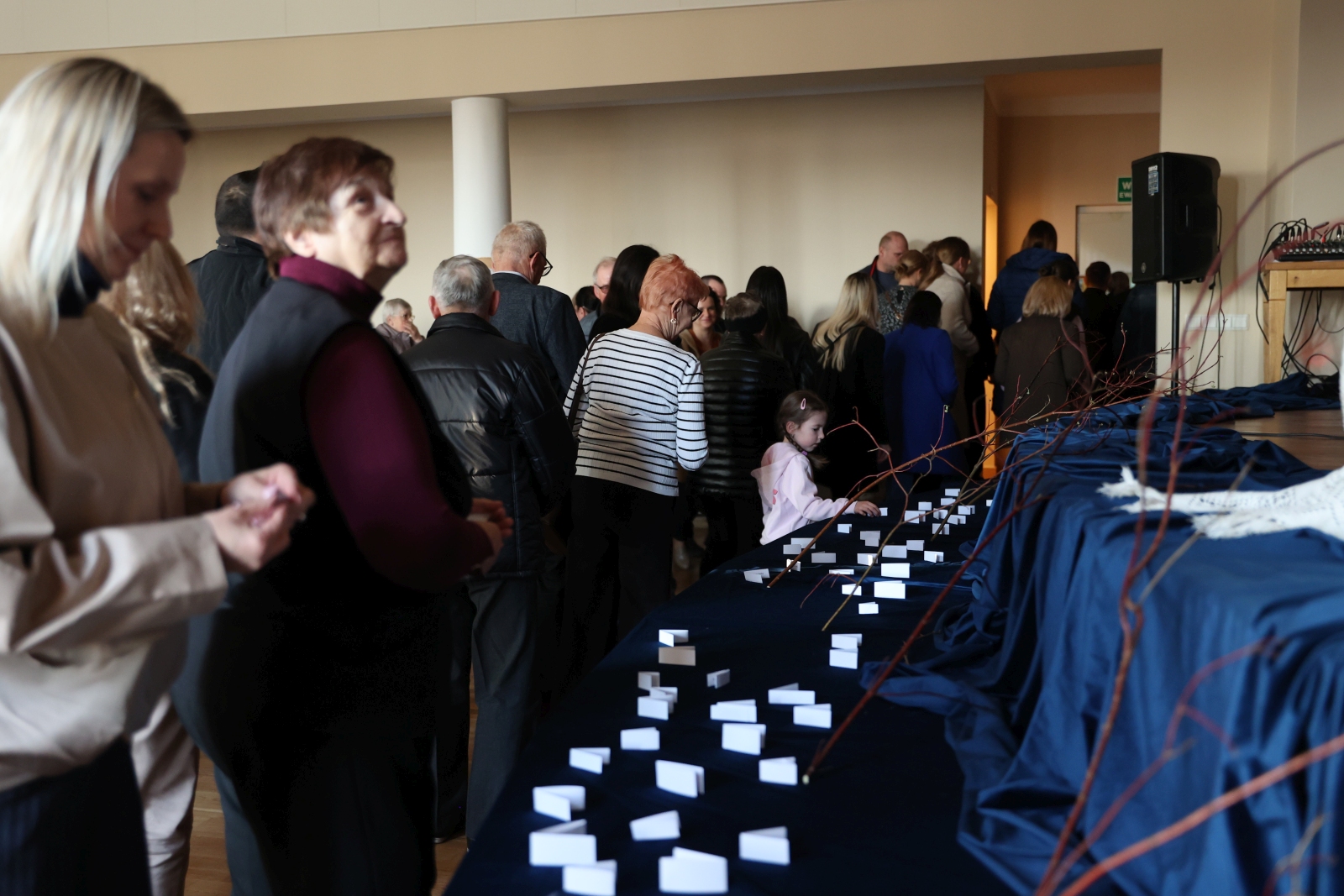 Obraz przedstawiający Zaduma wielkopostna w Krowicy Samej [ZDJĘCIA]