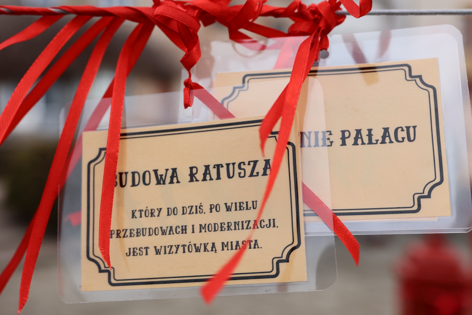 Obraz przedstawiający Na rynku w Oleszycach stanęła instalacja Echo Miasta [ZDJĘCIA]