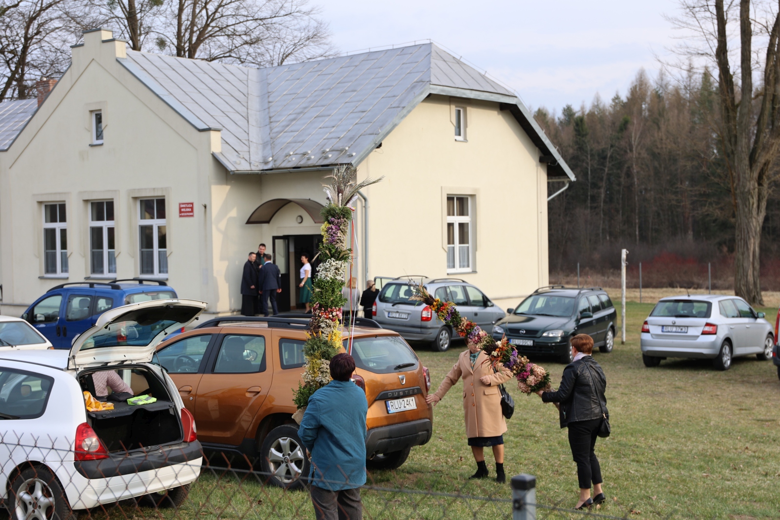 Obraz przedstawiający Znamy laureatów konkursu na "Najpiękniejszą Palmę Wielkanocną" w Gminie Lubaczów