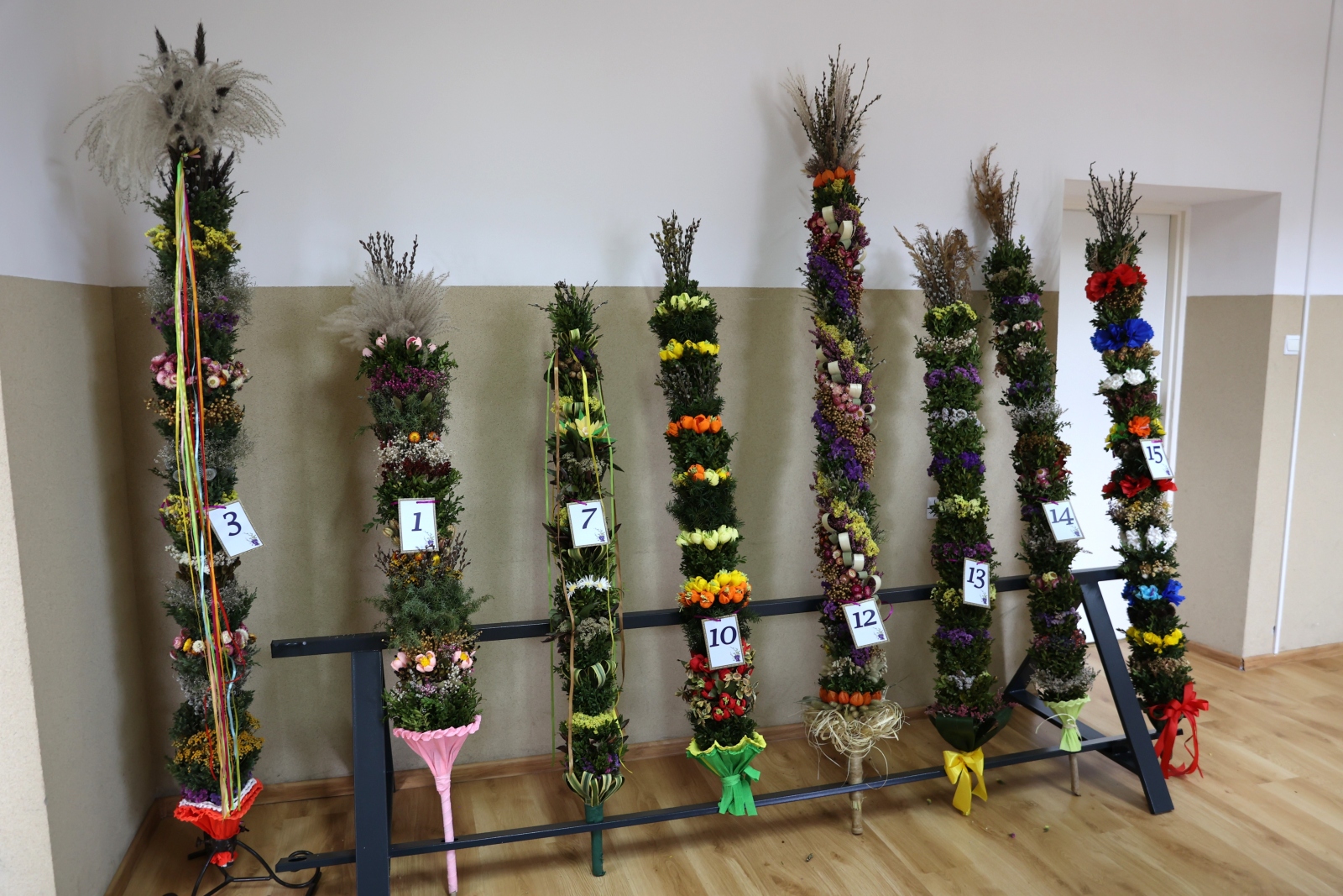 Obraz przedstawiający Znamy laureatów konkursu na "Najpiękniejszą Palmę Wielkanocną" w Gminie Lubaczów