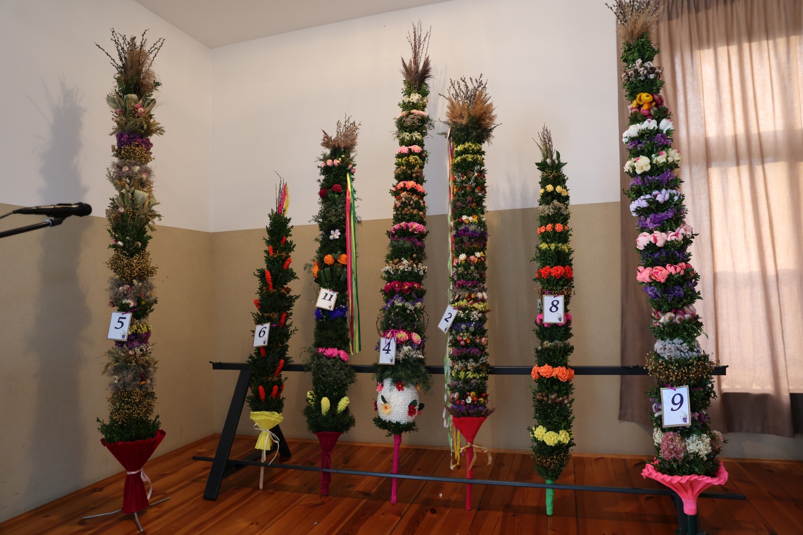 Obraz przedstawiający Znamy laureatów konkursu na "Najpiękniejszą Palmę Wielkanocną" w Gminie Lubaczów