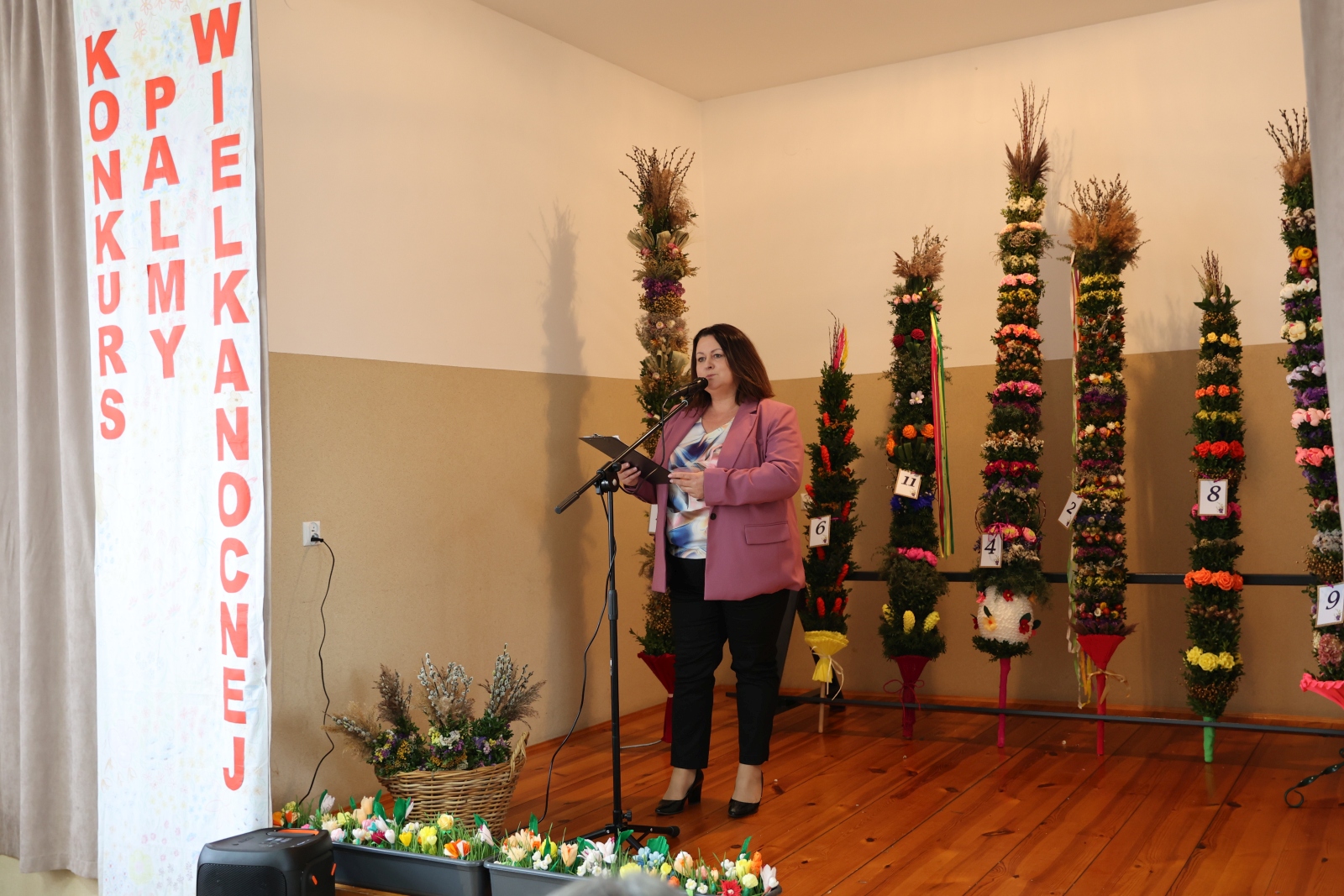 Obraz przedstawiający Znamy laureatów konkursu na "Najpiękniejszą Palmę Wielkanocną" w Gminie Lubaczów