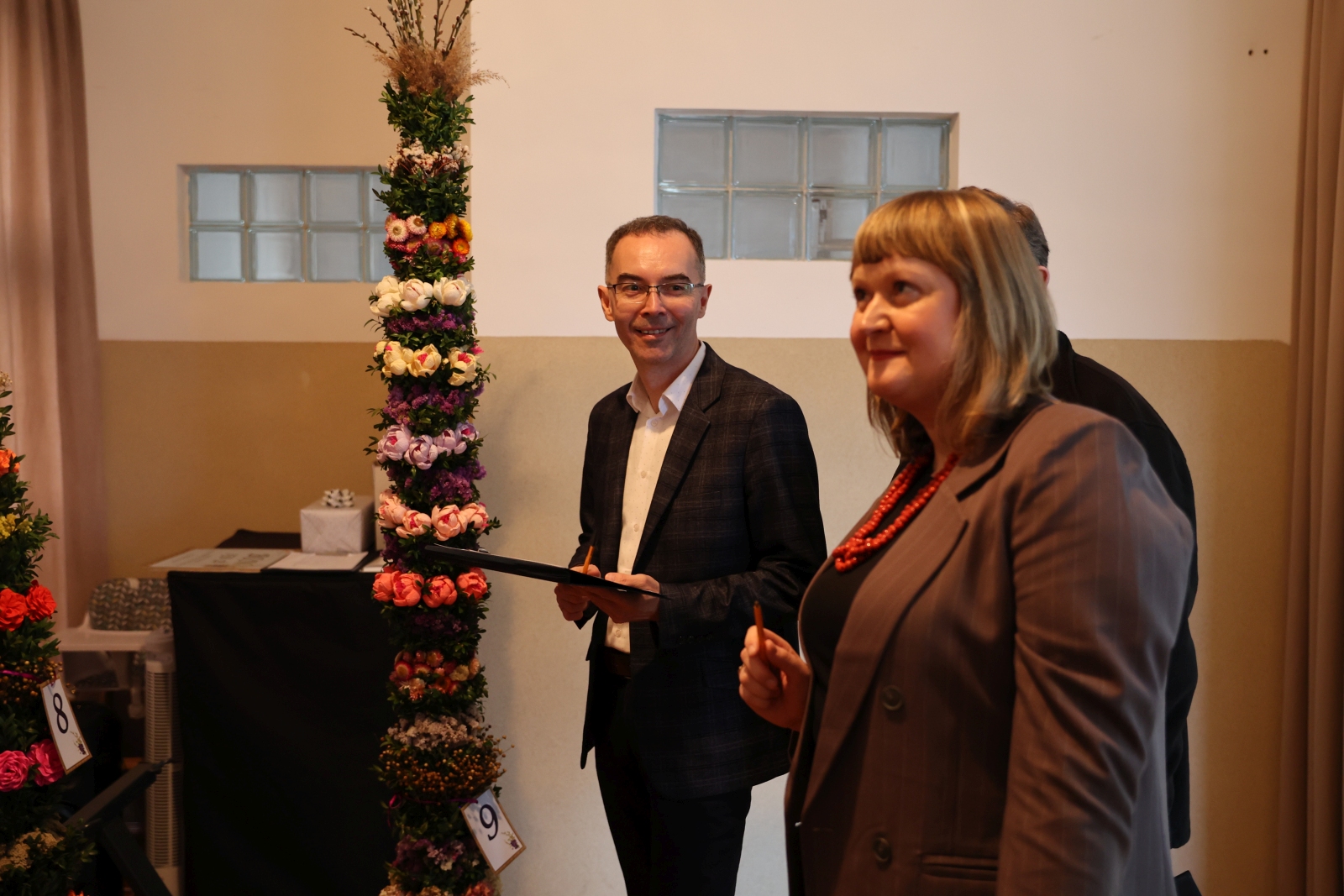 Obraz przedstawiający Znamy laureatów konkursu na "Najpiękniejszą Palmę Wielkanocną" w Gminie Lubaczów