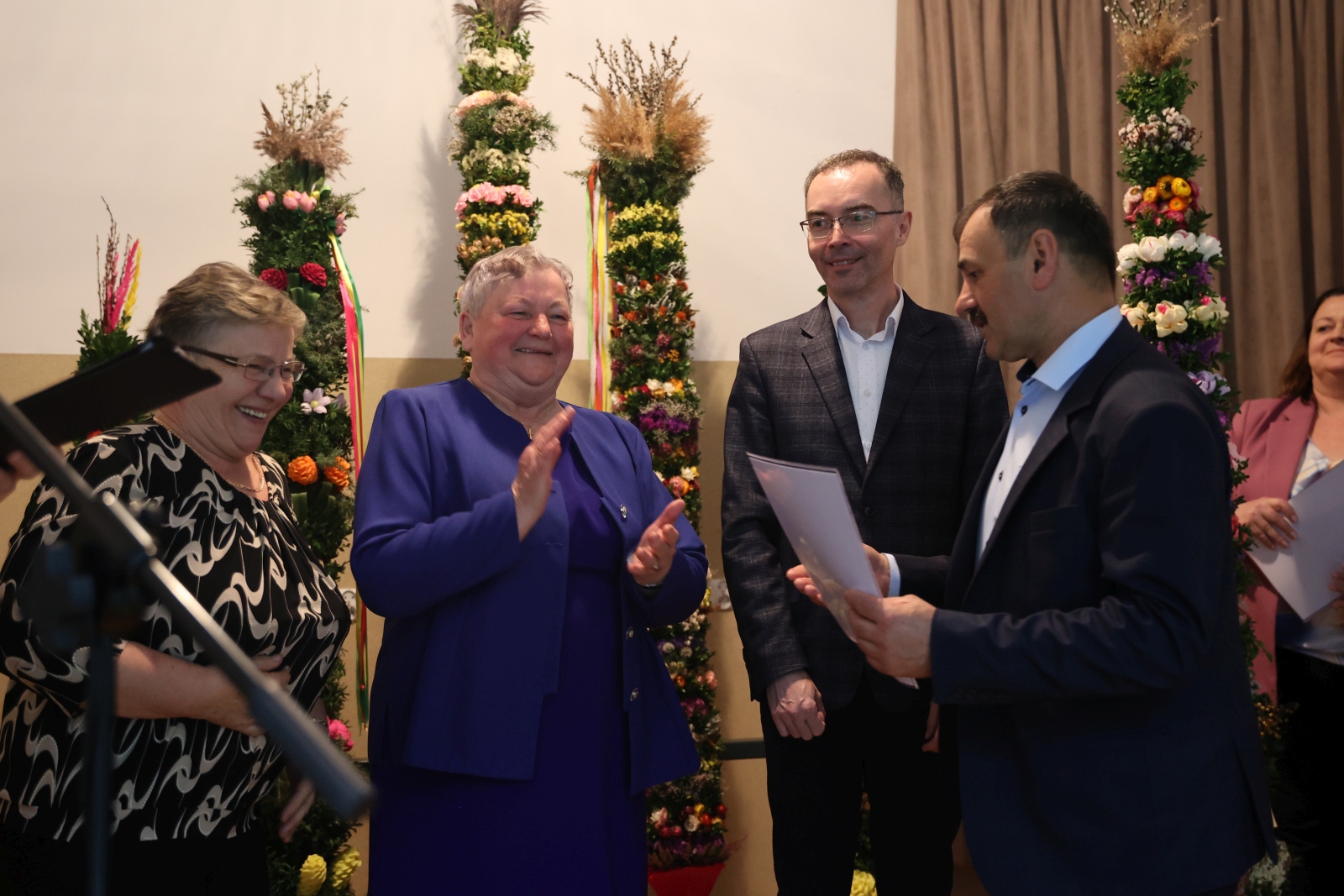 Obraz przedstawiający Znamy laureatów konkursu na "Najpiękniejszą Palmę Wielkanocną" w Gminie Lubaczów