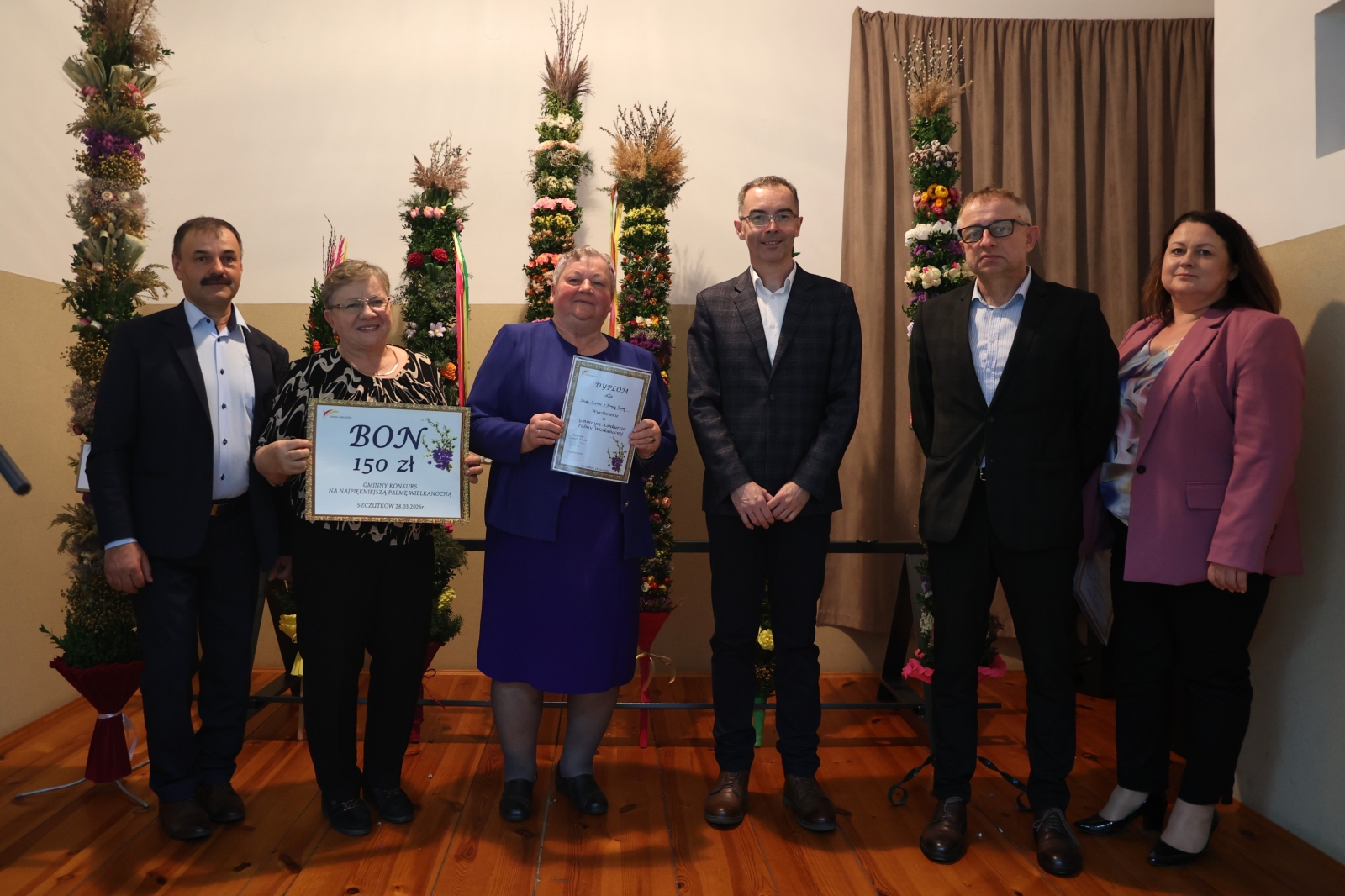 Obraz przedstawiający Znamy laureatów konkursu na "Najpiękniejszą Palmę Wielkanocną" w Gminie Lubaczów