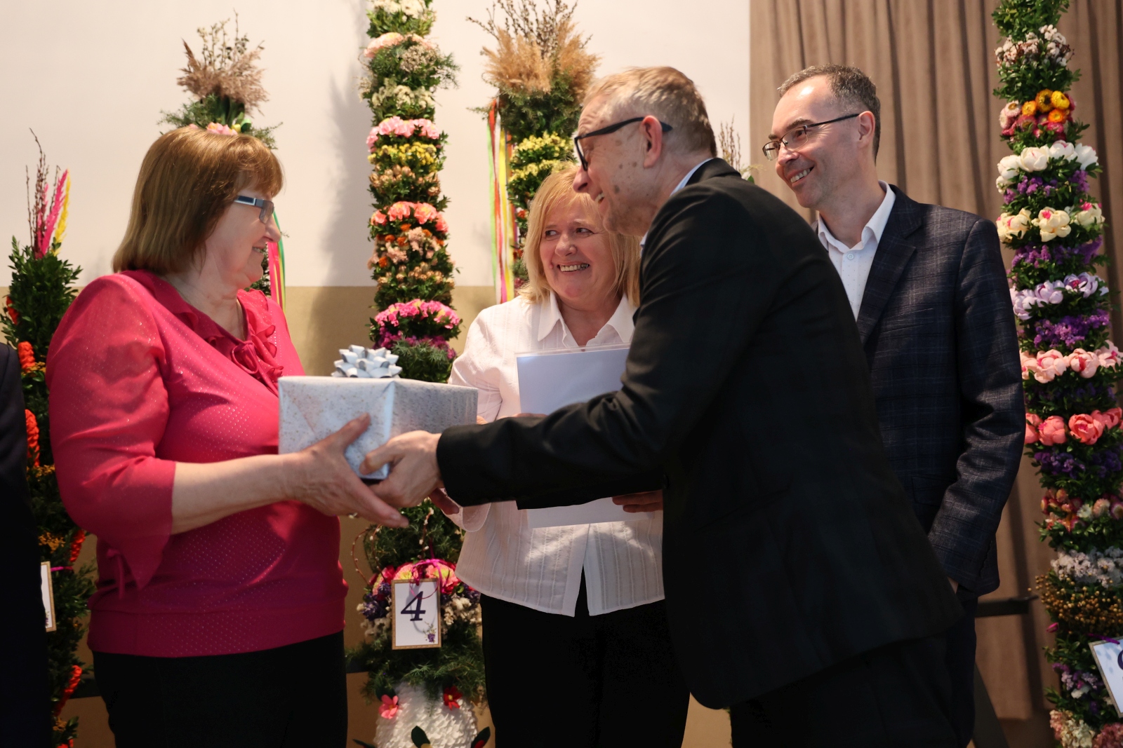 Obraz przedstawiający Znamy laureatów konkursu na "Najpiękniejszą Palmę Wielkanocną" w Gminie Lubaczów