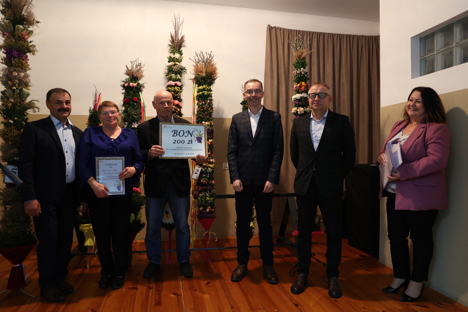 Obraz przedstawiający Znamy laureatów konkursu na "Najpiękniejszą Palmę Wielkanocną" w Gminie Lubaczów