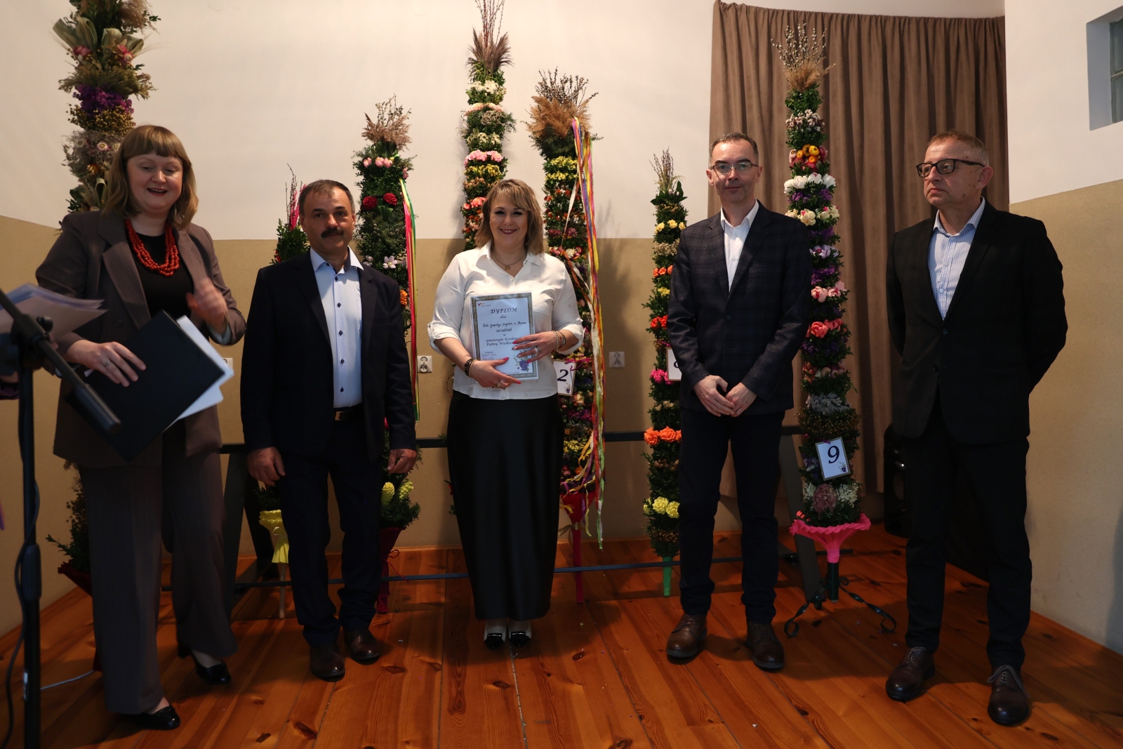 Obraz przedstawiający Znamy laureatów konkursu na "Najpiękniejszą Palmę Wielkanocną" w Gminie Lubaczów