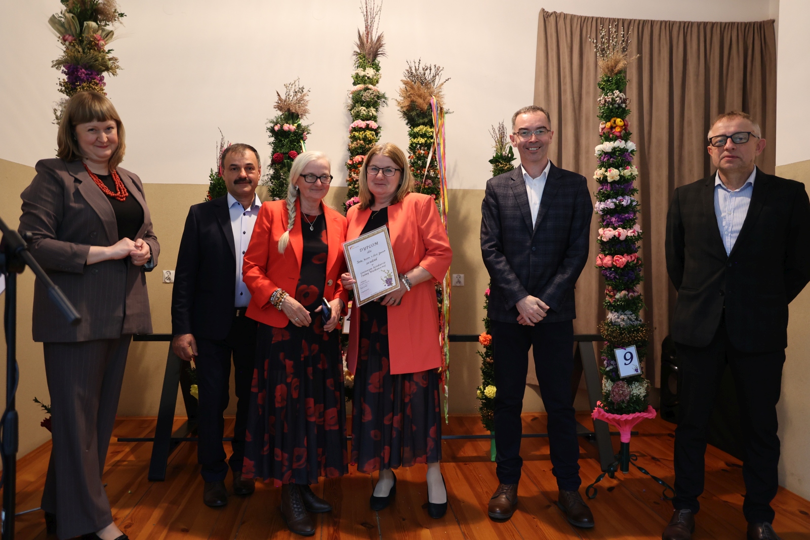 Obraz przedstawiający Znamy laureatów konkursu na "Najpiękniejszą Palmę Wielkanocną" w Gminie Lubaczów