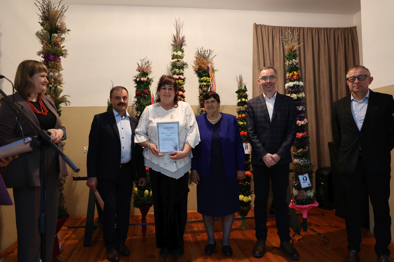 Obraz przedstawiający Znamy laureatów konkursu na "Najpiękniejszą Palmę Wielkanocną" w Gminie Lubaczów