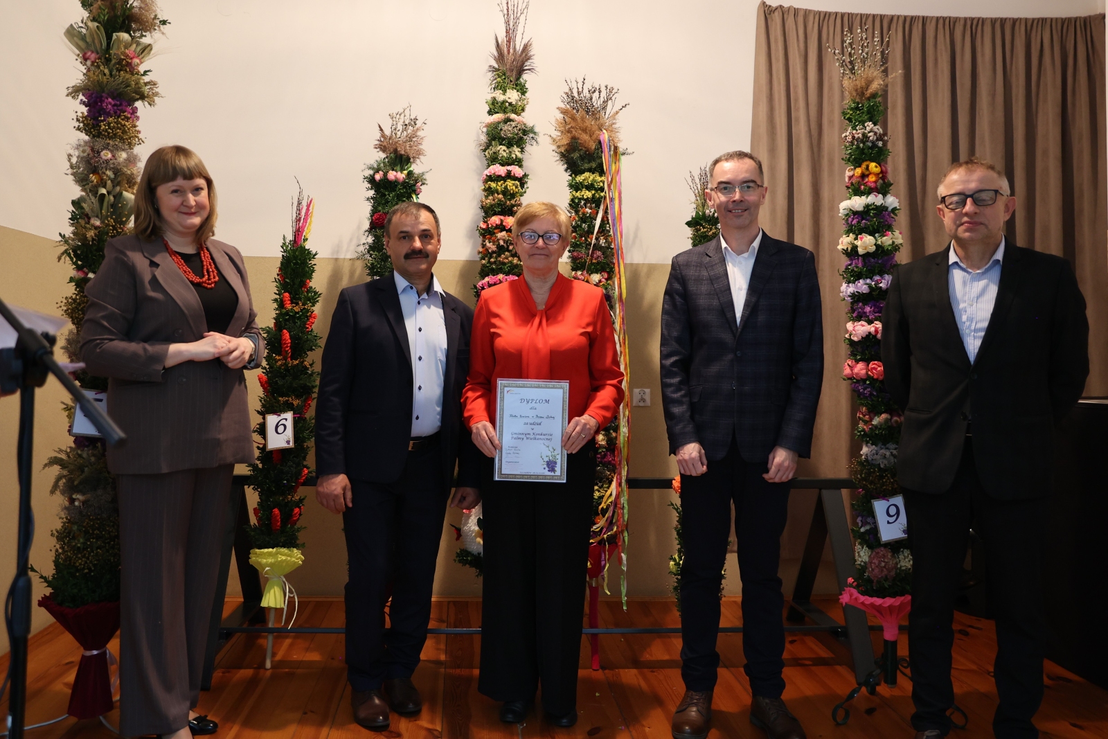 Obraz przedstawiający Znamy laureatów konkursu na "Najpiękniejszą Palmę Wielkanocną" w Gminie Lubaczów