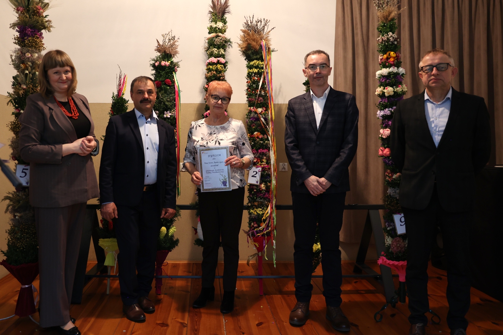 Obraz przedstawiający Znamy laureatów konkursu na "Najpiękniejszą Palmę Wielkanocną" w Gminie Lubaczów