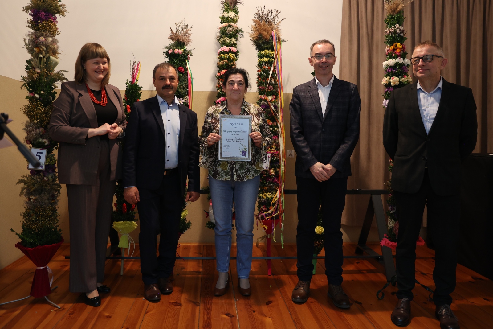 Obraz przedstawiający Znamy laureatów konkursu na "Najpiękniejszą Palmę Wielkanocną" w Gminie Lubaczów