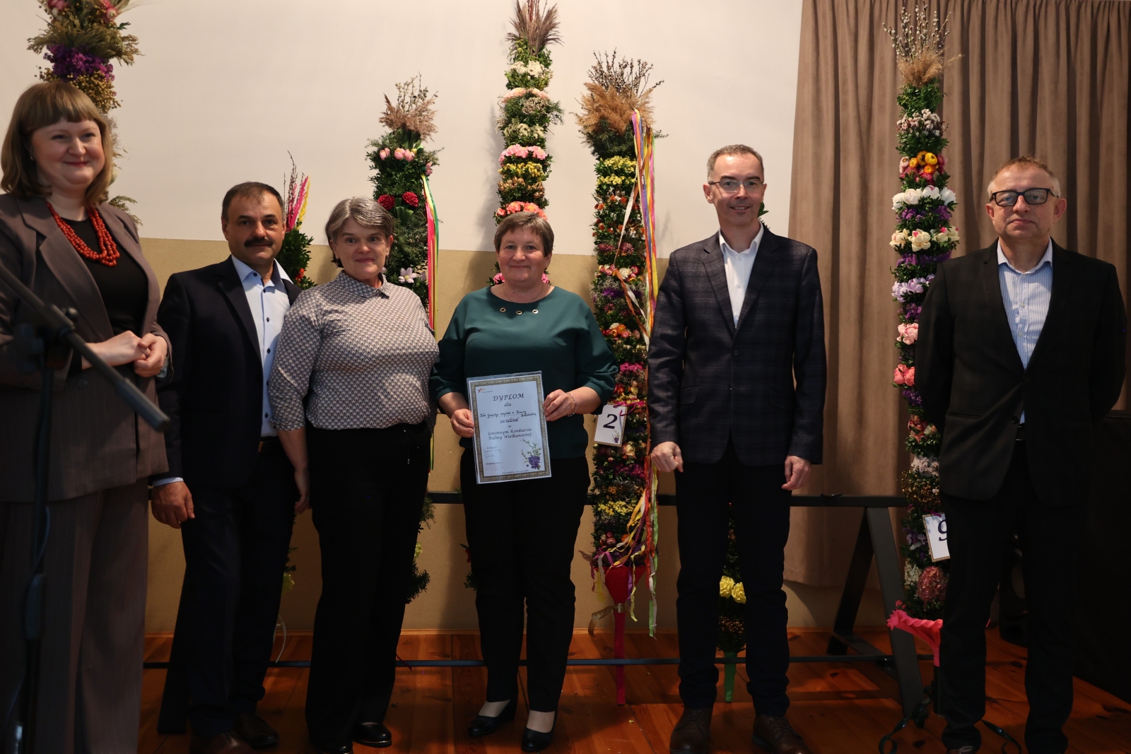 Obraz przedstawiający Znamy laureatów konkursu na "Najpiękniejszą Palmę Wielkanocną" w Gminie Lubaczów