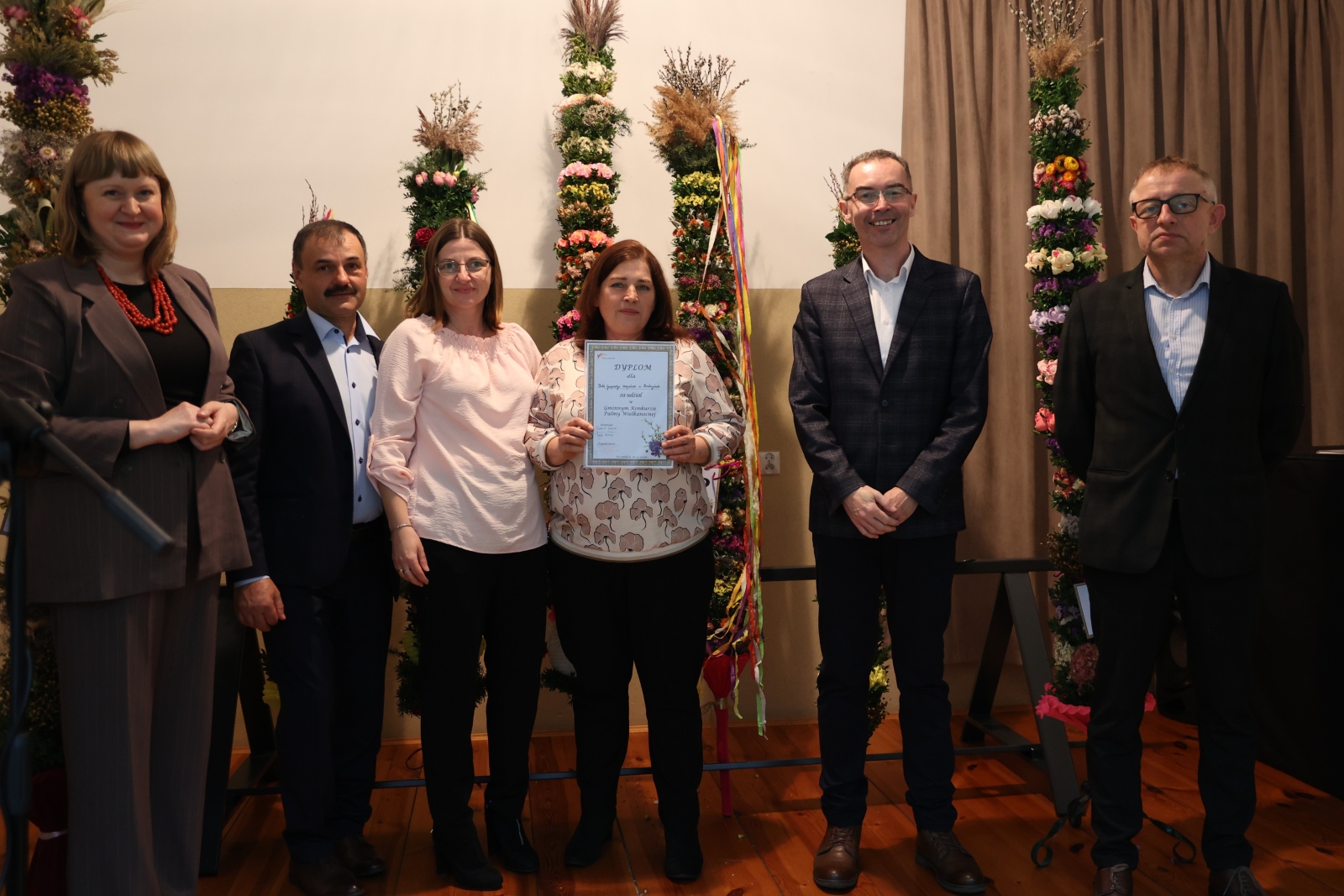 Obraz przedstawiający Znamy laureatów konkursu na "Najpiękniejszą Palmę Wielkanocną" w Gminie Lubaczów