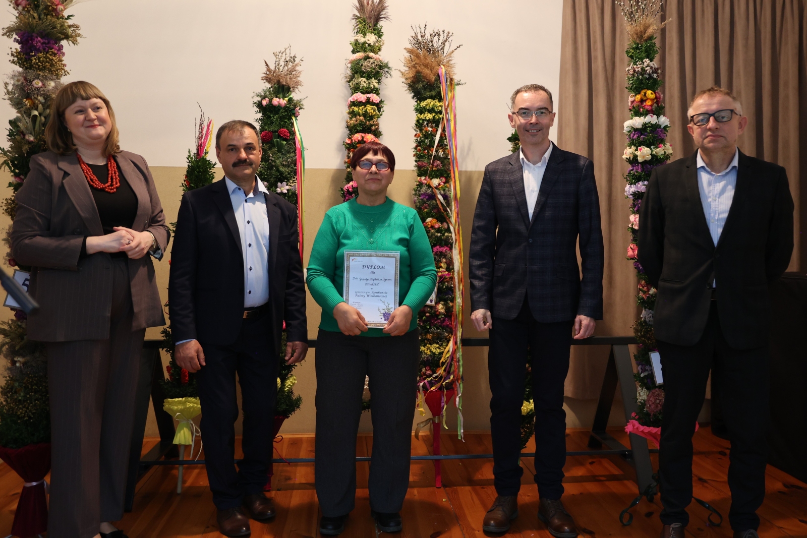 Obraz przedstawiający Znamy laureatów konkursu na "Najpiękniejszą Palmę Wielkanocną" w Gminie Lubaczów