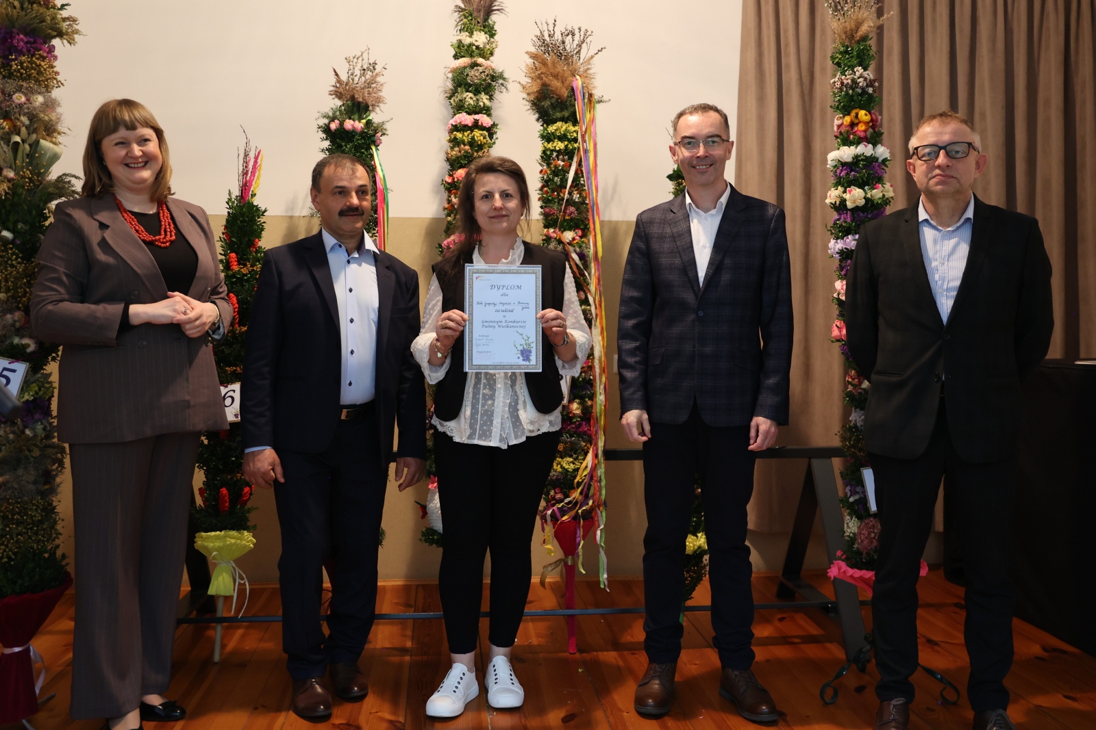 Obraz przedstawiający Znamy laureatów konkursu na "Najpiękniejszą Palmę Wielkanocną" w Gminie Lubaczów