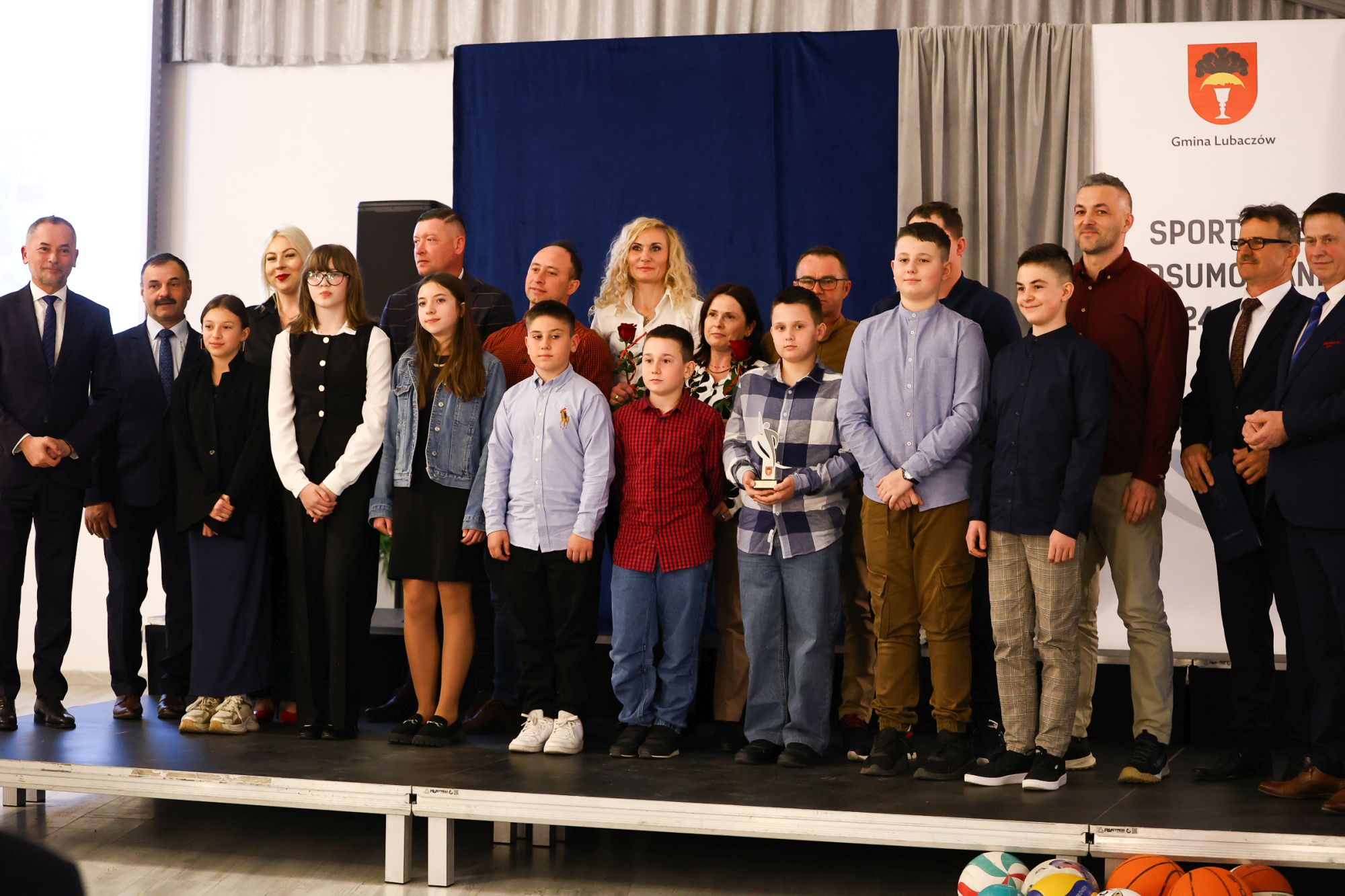 Obraz przedstawiający Gala pełna mistrzów i talentów w Gminie Lubaczów [ZDJĘCIA]