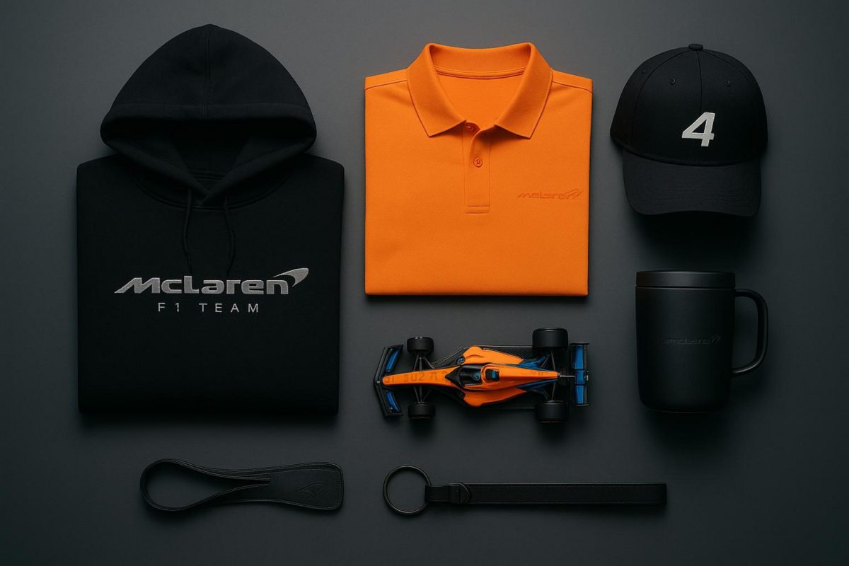 Obraz przedstawiający Przewodnik zakupowy: oficjalne gadżety McLaren F1 dla mężczyzn i kobiet