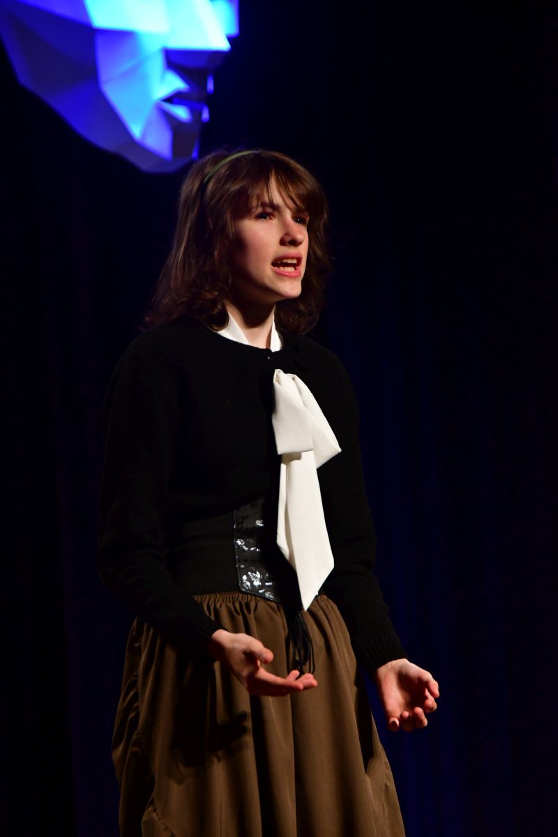 Obraz przedstawiający Wyłoniono najlepszych recytatorów w powiecie. Za nami konkurs "Życie to nie teatr"