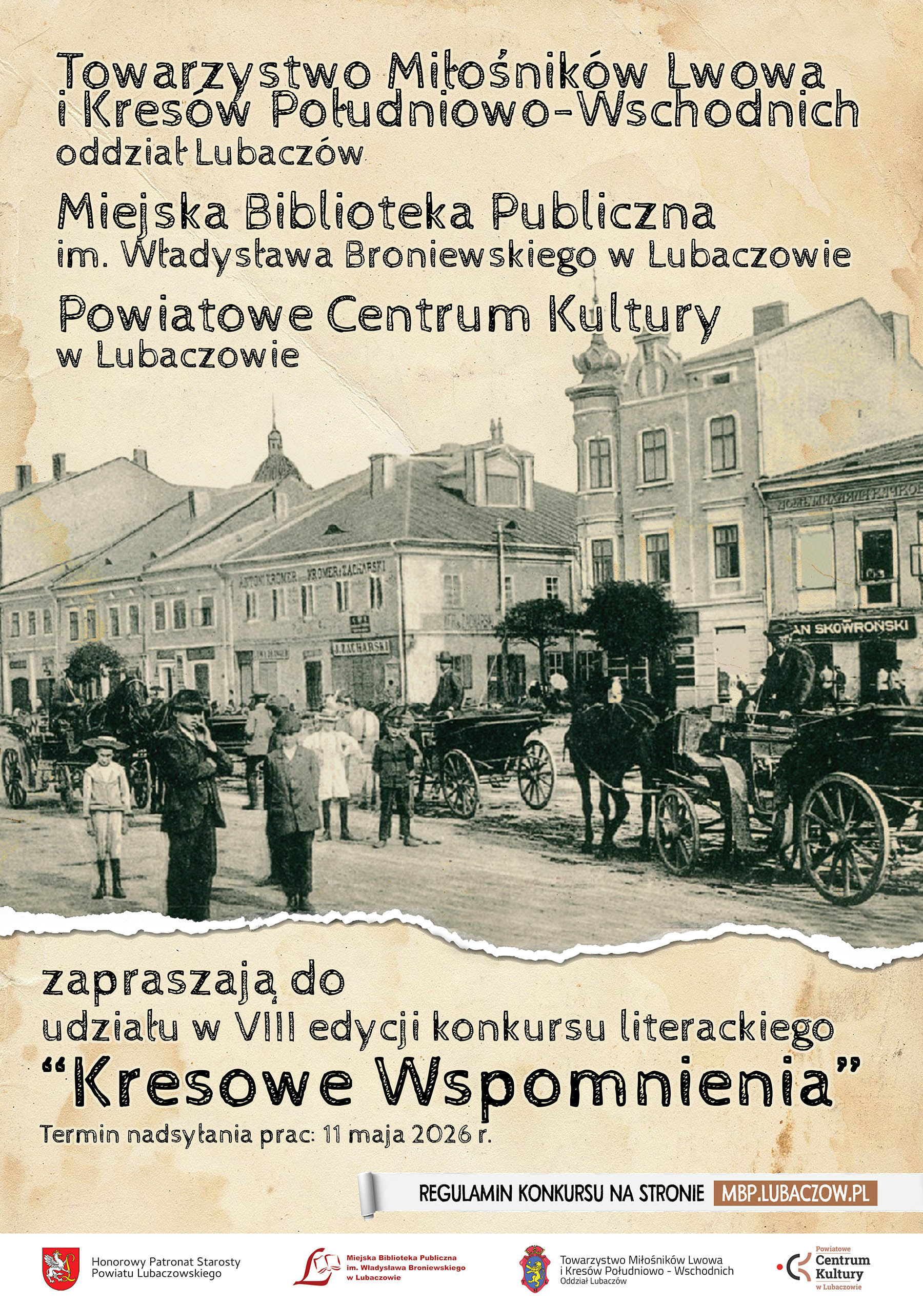 Obraz przedstawiający Rusza konkurs literacki „Kresowe Wspomnienia”