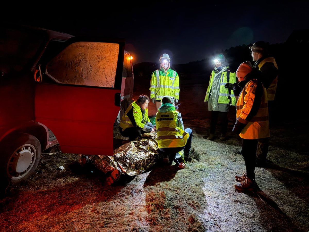 Obraz przedstawiający Ochotnicza Straż Humanitarna rozpoczęła szkolenia w Gorajcu