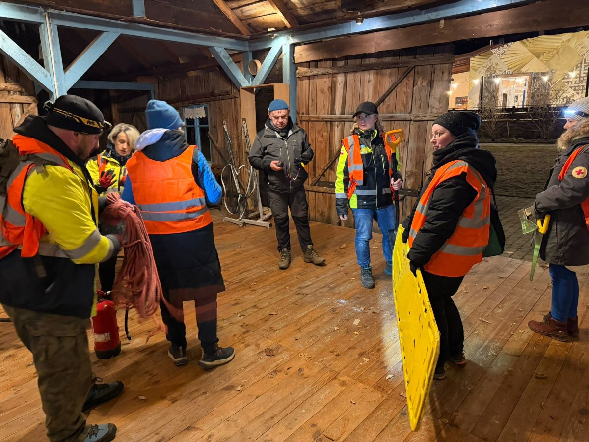 Obraz przedstawiający Ochotnicza Straż Humanitarna rozpoczęła szkolenia w Gorajcu