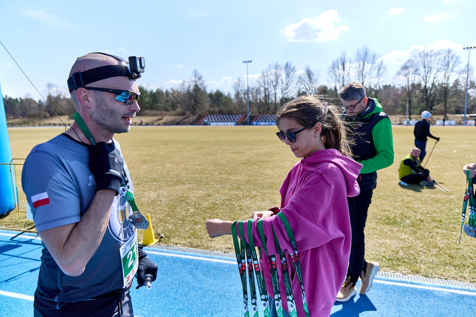 Obraz przedstawiający Wiosenny start w Horyńcu-Zdroju. Za nami VII Bieg i Nordic Walking "Szukamy Bociana"