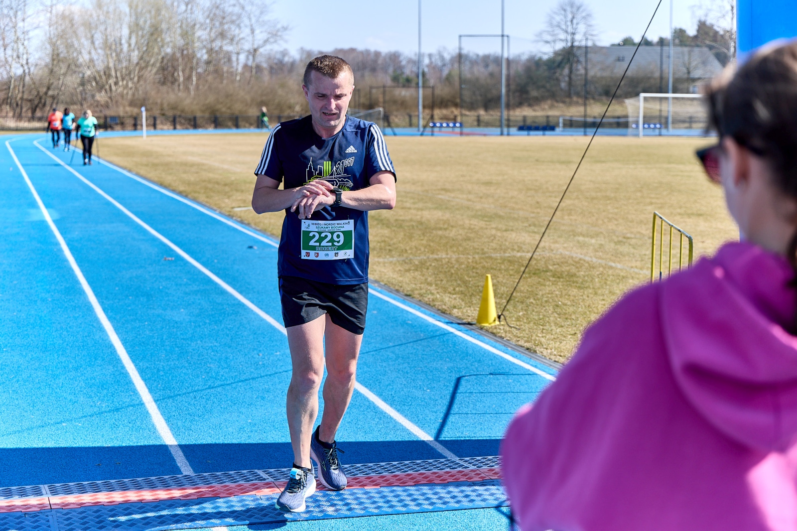 Obraz przedstawiający Wiosenny start w Horyńcu-Zdroju. Za nami VII Bieg i Nordic Walking "Szukamy Bociana"