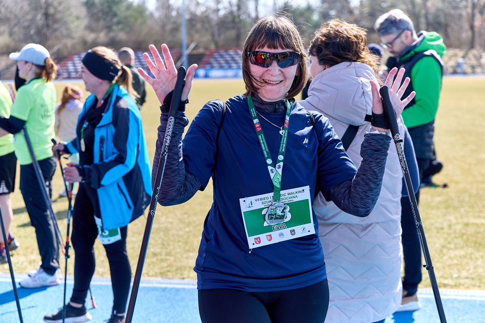 Obraz przedstawiający Wiosenny start w Horyńcu-Zdroju. Za nami VII Bieg i Nordic Walking "Szukamy Bociana"