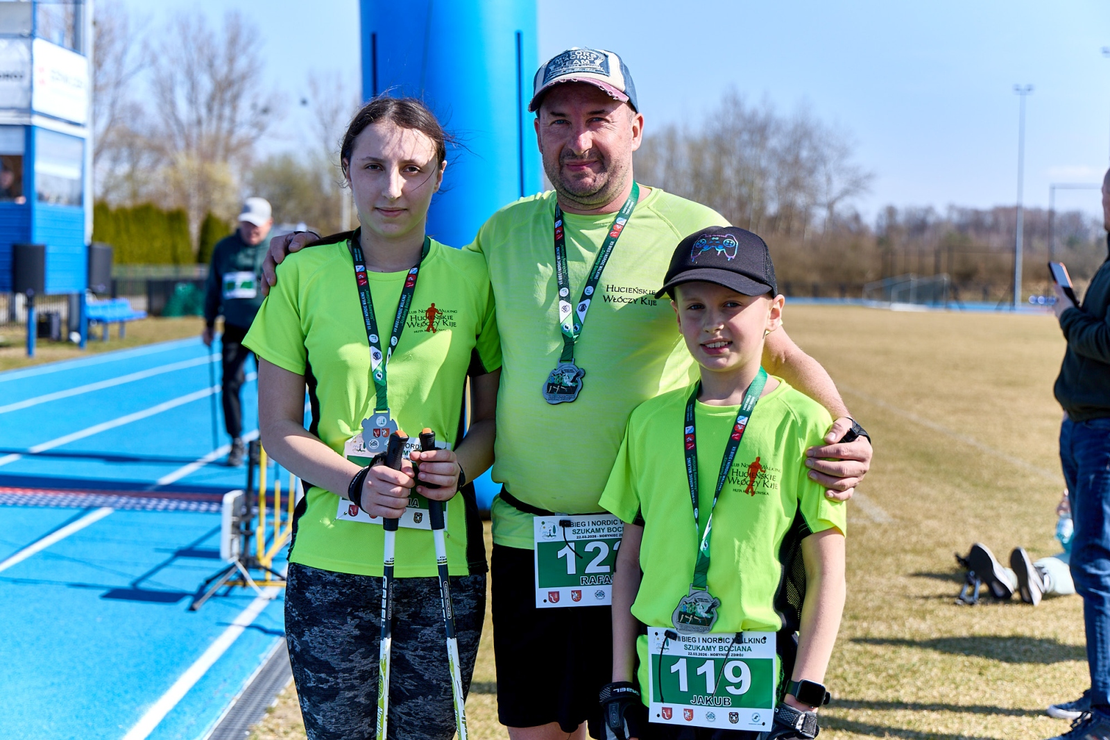Obraz przedstawiający Wiosenny start w Horyńcu-Zdroju. Za nami VII Bieg i Nordic Walking "Szukamy Bociana"