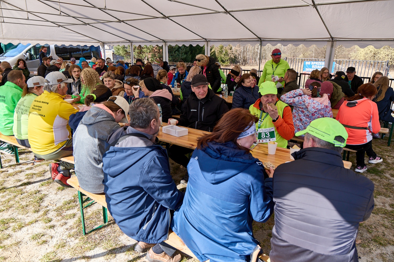 Obraz przedstawiający Wiosenny start w Horyńcu-Zdroju. Za nami VII Bieg i Nordic Walking "Szukamy Bociana"