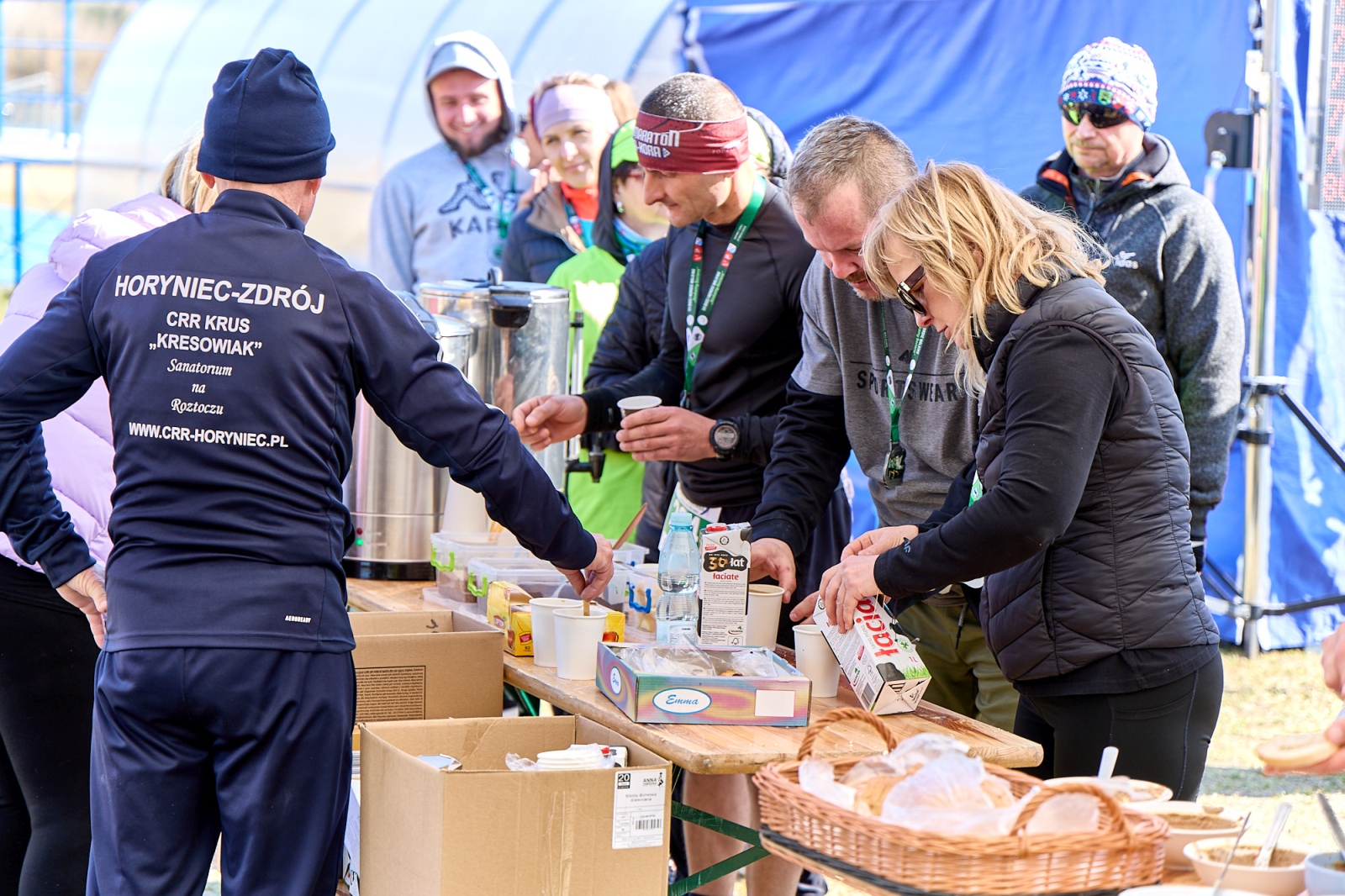 Obraz przedstawiający Wiosenny start w Horyńcu-Zdroju. Za nami VII Bieg i Nordic Walking "Szukamy Bociana"