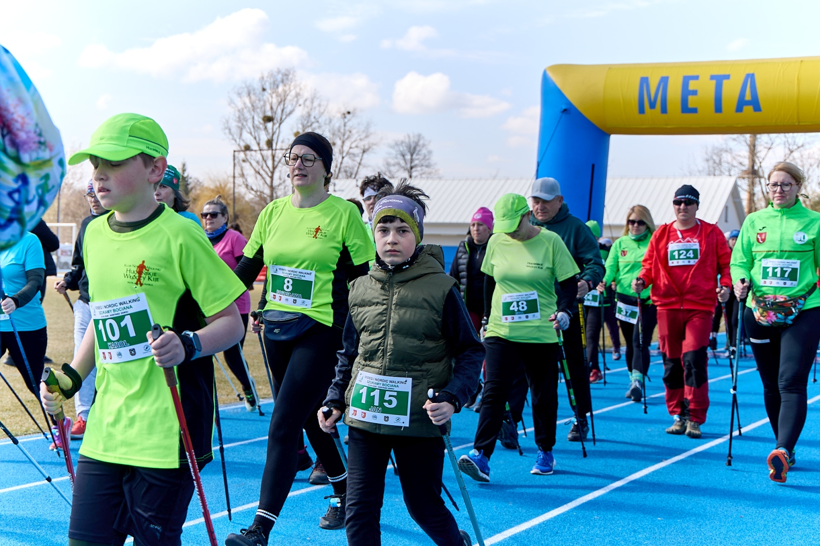 Obraz przedstawiający Wiosenny start w Horyńcu-Zdroju. Za nami VII Bieg i Nordic Walking "Szukamy Bociana"