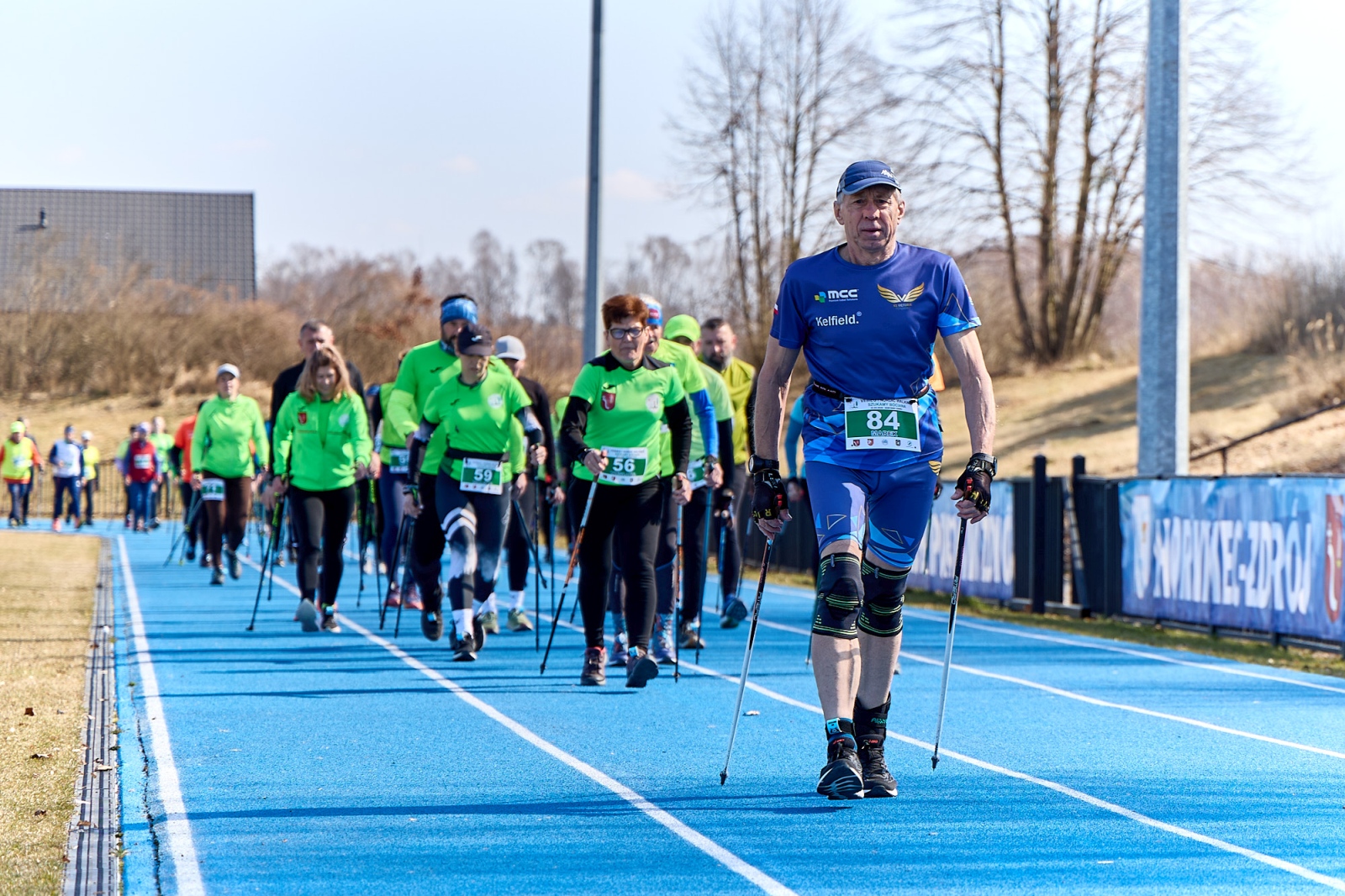 Obraz przedstawiający Wiosenny start w Horyńcu-Zdroju. Za nami VII Bieg i Nordic Walking "Szukamy Bociana"