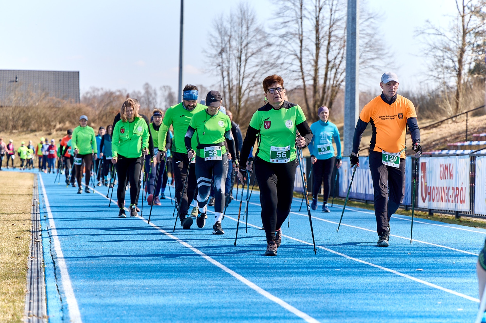 Obraz przedstawiający Wiosenny start w Horyńcu-Zdroju. Za nami VII Bieg i Nordic Walking "Szukamy Bociana"