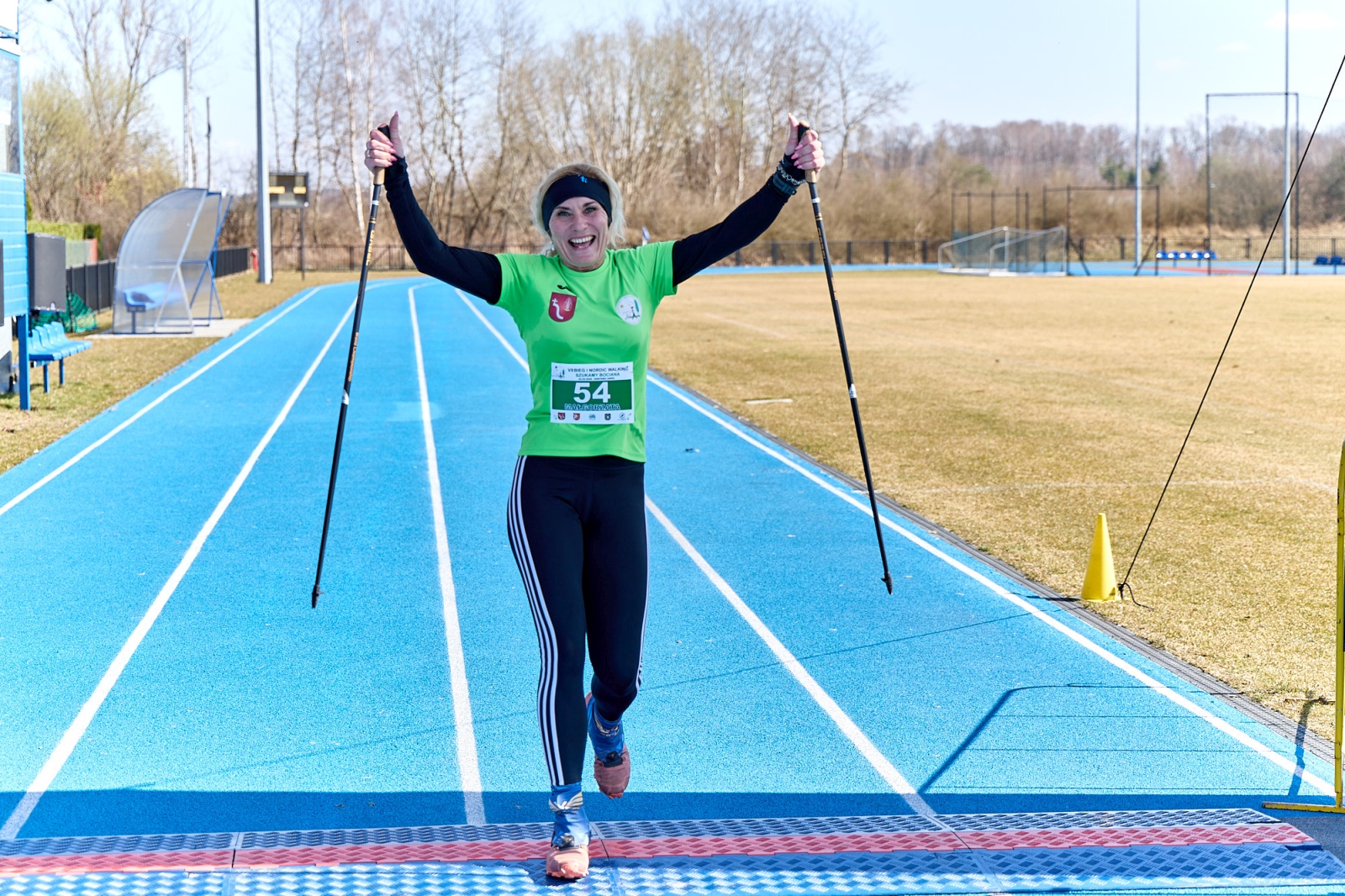 Obraz przedstawiający Wiosenny start w Horyńcu-Zdroju. Za nami VII Bieg i Nordic Walking "Szukamy Bociana"