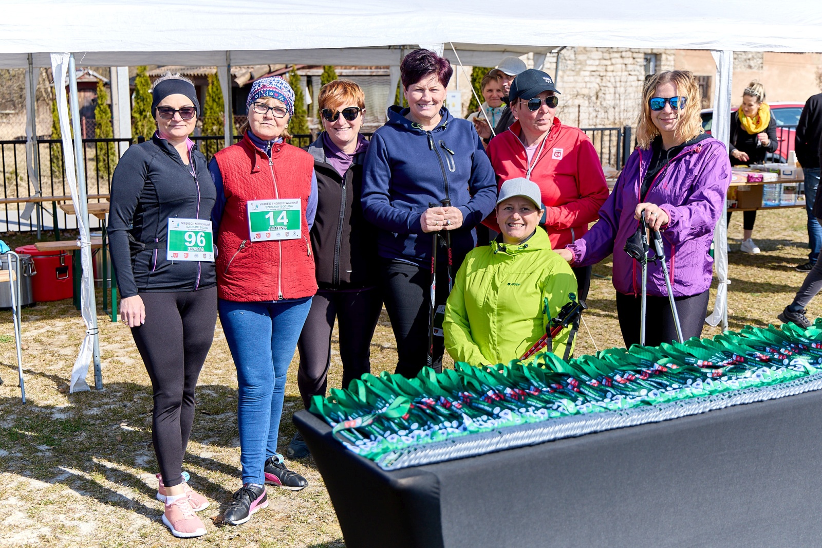 Obraz przedstawiający Wiosenny start w Horyńcu-Zdroju. Za nami VII Bieg i Nordic Walking "Szukamy Bociana"