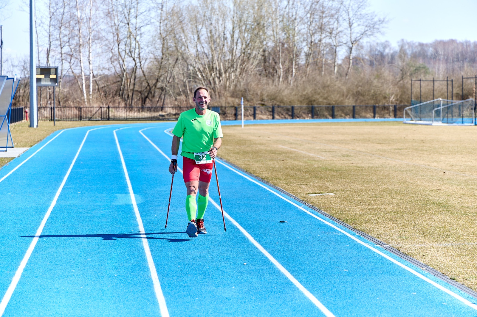 Obraz przedstawiający Wiosenny start w Horyńcu-Zdroju. Za nami VII Bieg i Nordic Walking "Szukamy Bociana"