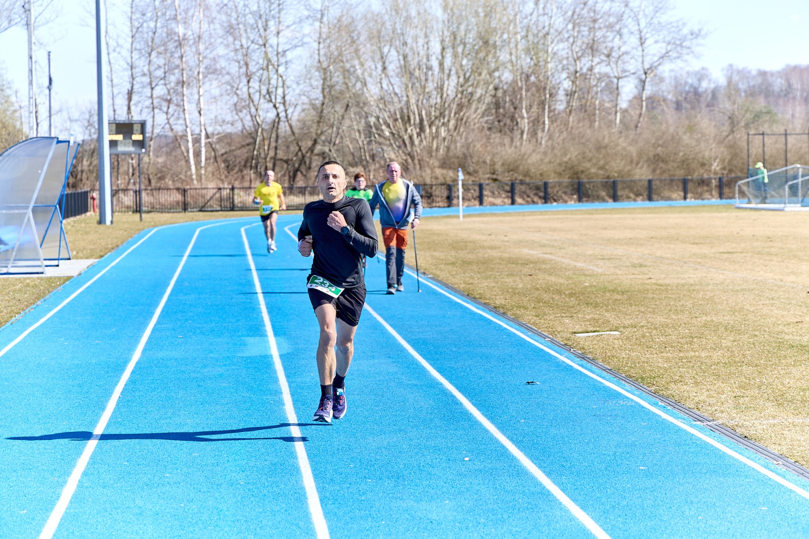 Obraz przedstawiający Wiosenny start w Horyńcu-Zdroju. Za nami VII Bieg i Nordic Walking "Szukamy Bociana"
