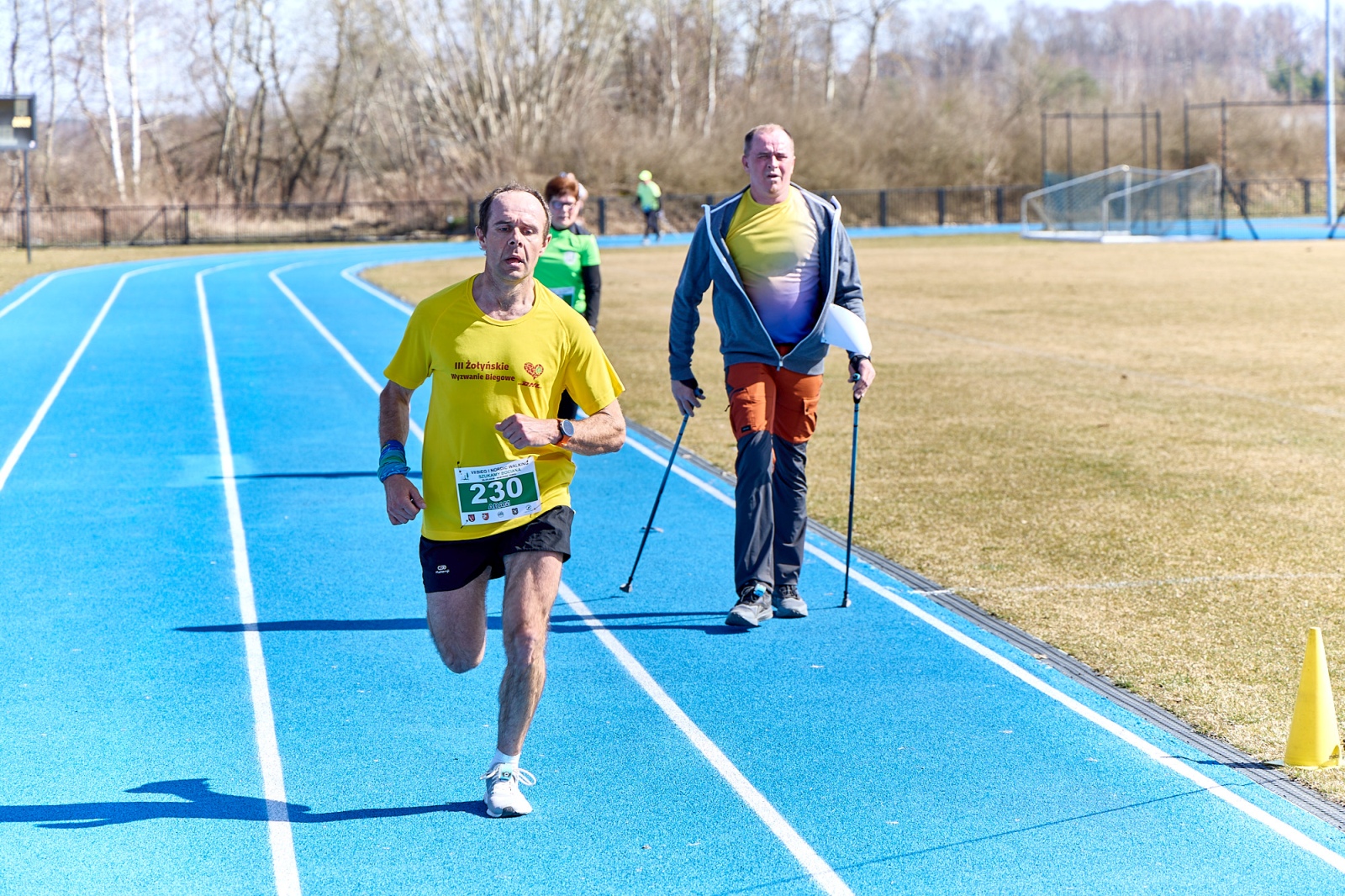 Obraz przedstawiający Wiosenny start w Horyńcu-Zdroju. Za nami VII Bieg i Nordic Walking "Szukamy Bociana"