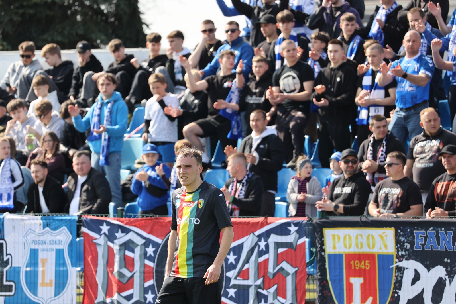 Obraz przedstawiający Betclic III liga: Dublet Majdy zapewnił zwycięstwo Pogoni-Sokołowi Lubaczów