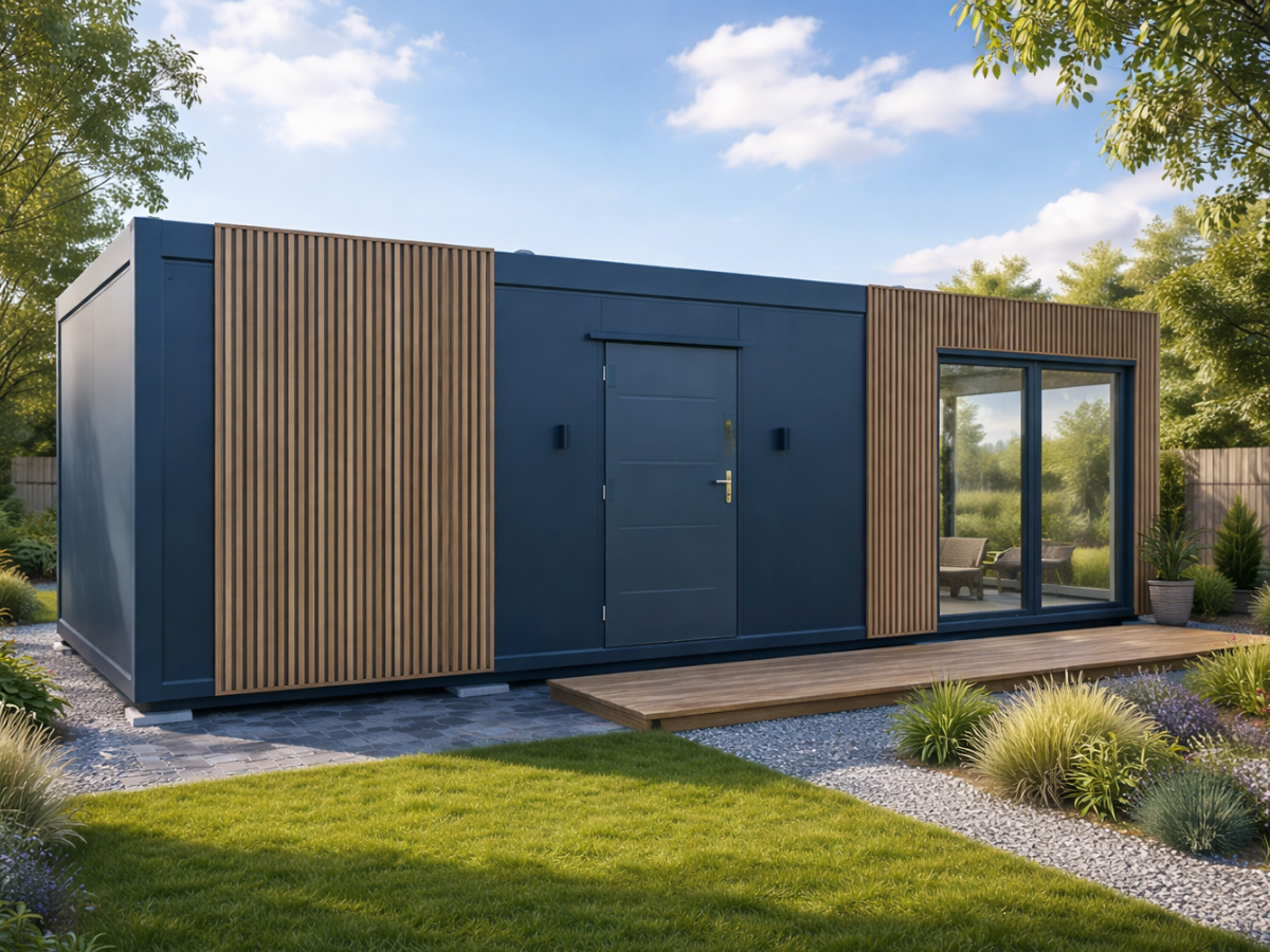 Obraz przedstawiający Czy kontenery mieszkalne jako przyszłość nowoczesnego budownictwa w Lubaczowie - czy to możliwe?